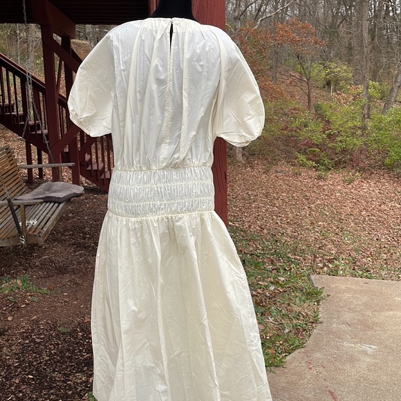 NWOT MODERN CITIZEN Krysta Cinched Waist Blouston Top Dress MAXI DRESS. Size L - Picture 6 of 11